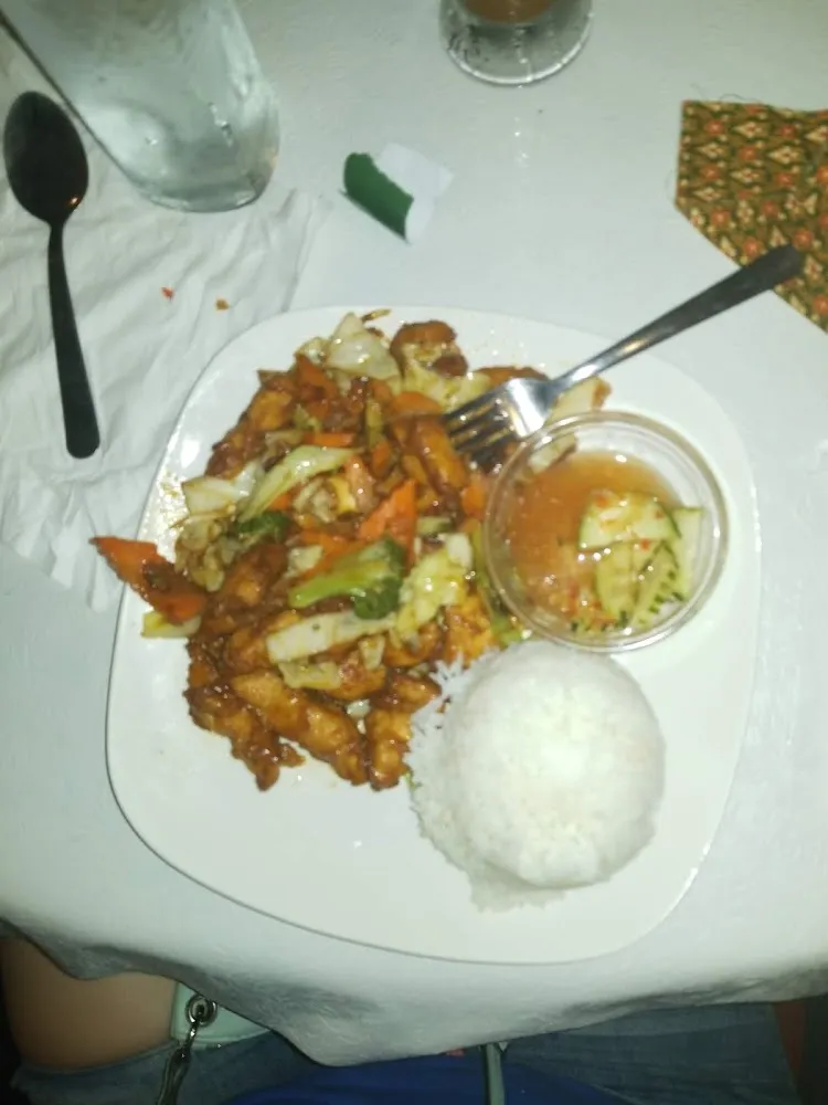 Satay Chicken with Broccoli